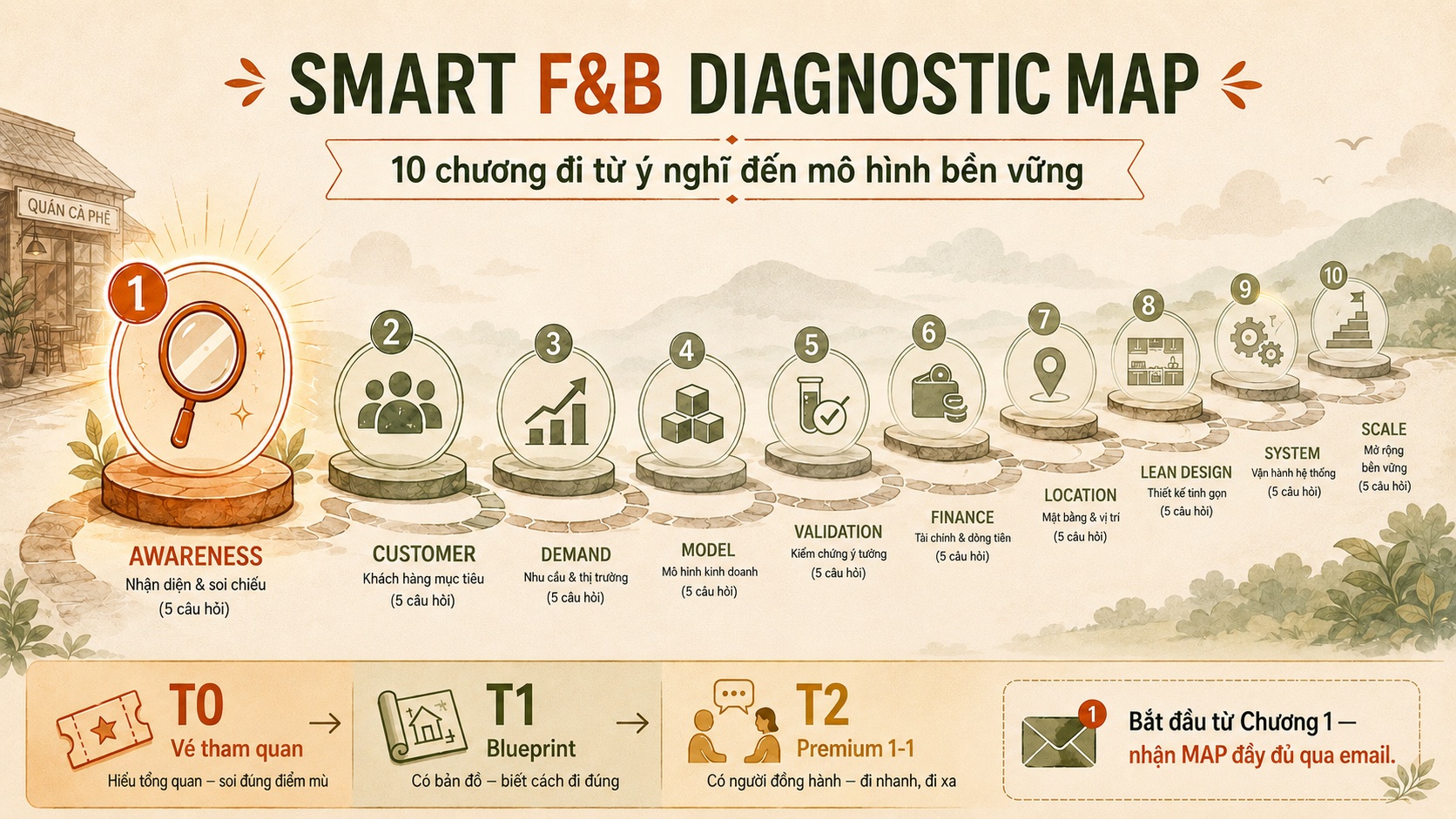 SMART F&B DIAGNOSTIC MAP — 10 chương